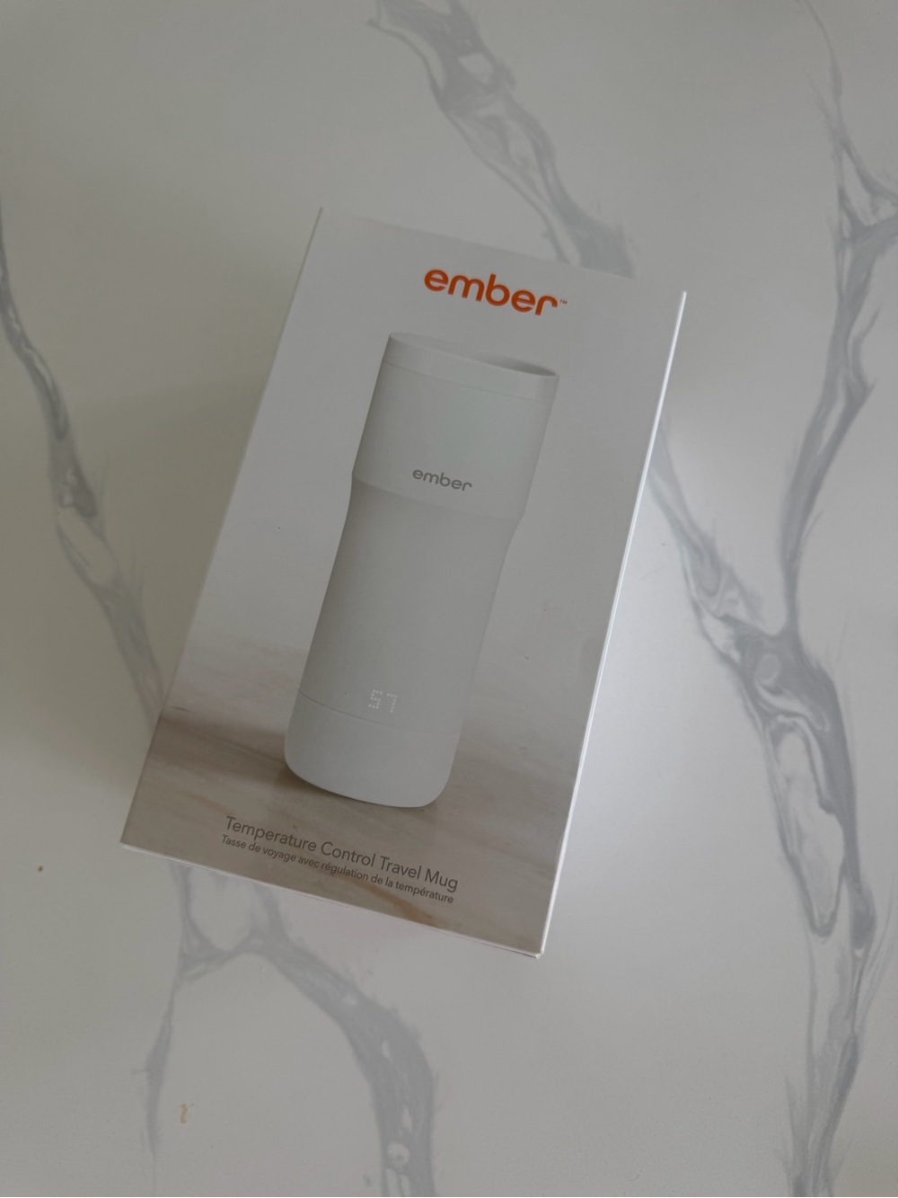 Ember Temperature Control Travel Mug - White
